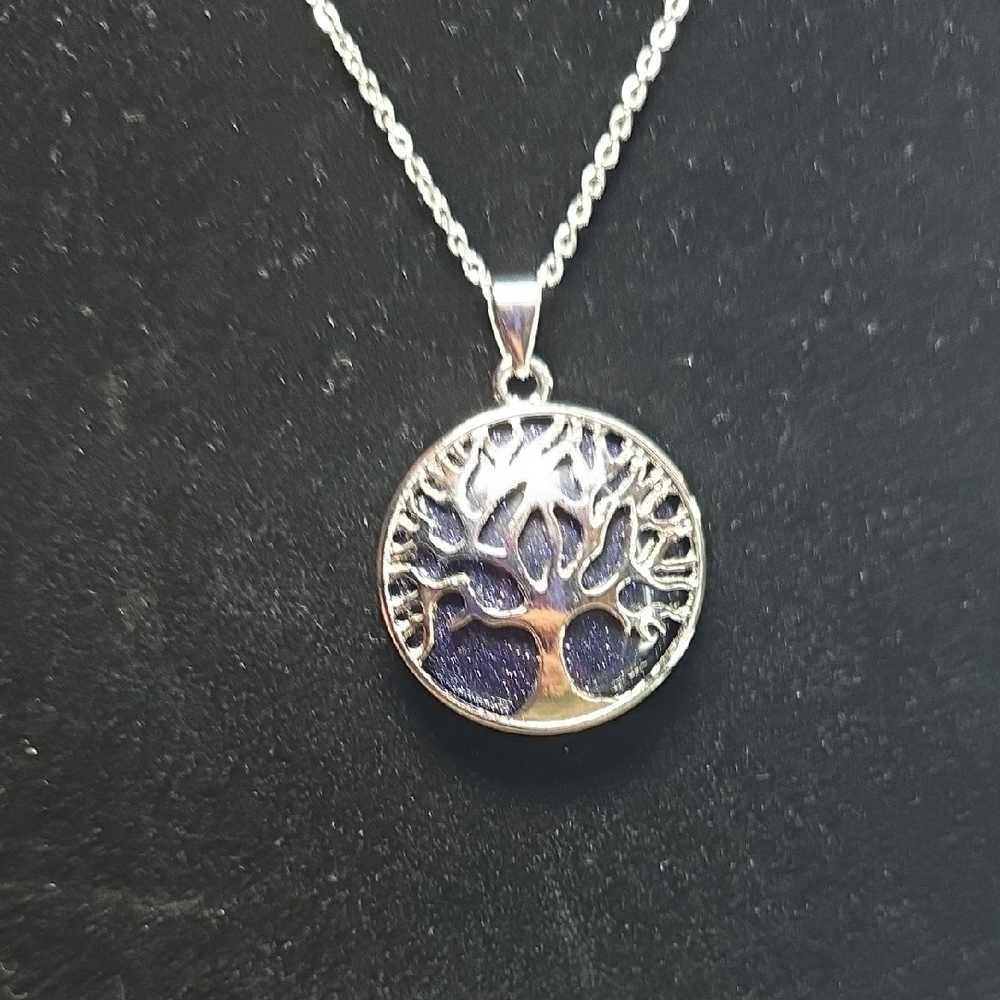 Silver Tree of Life Pendant Necklace
